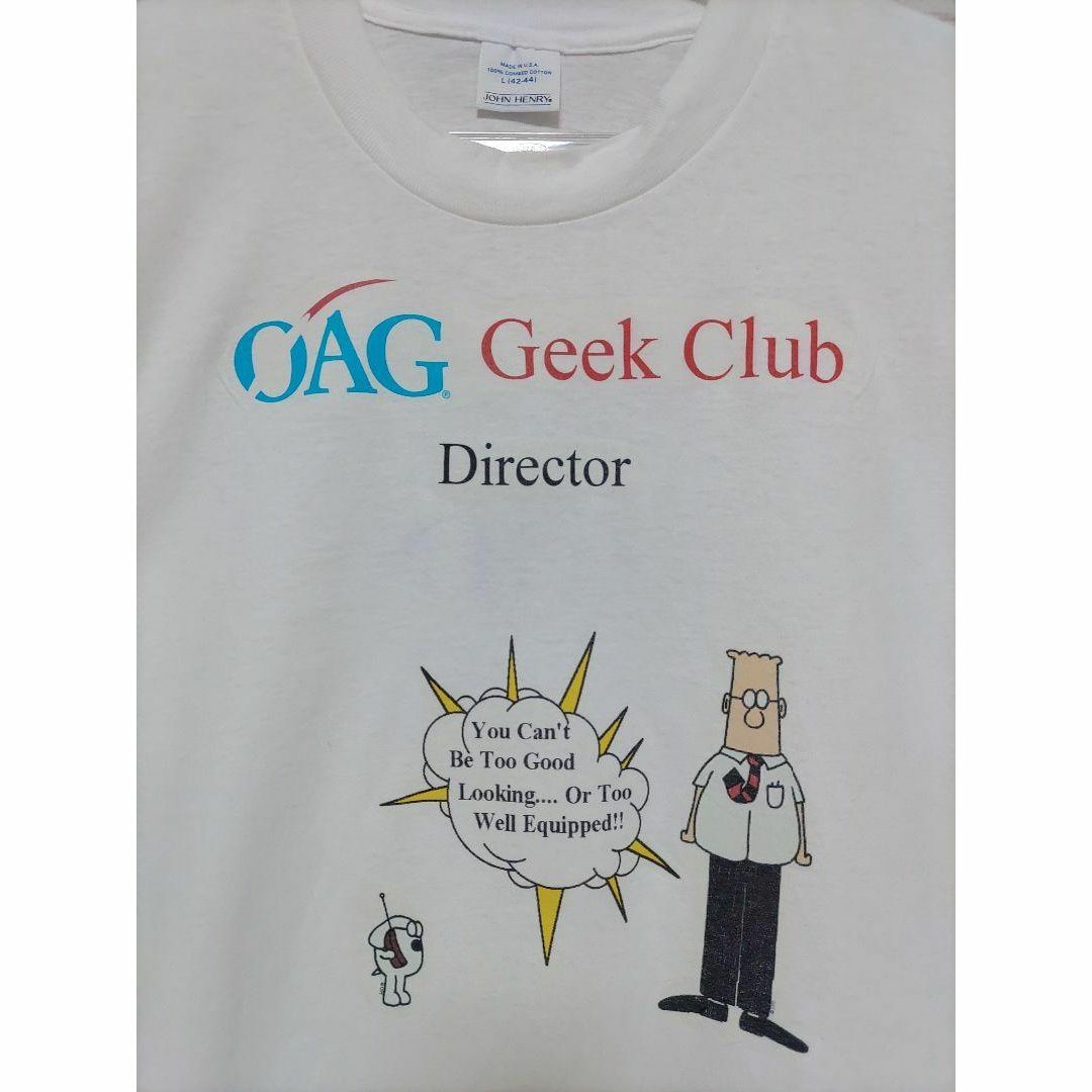 JOHN HENRY　USA製　古着　Tシャツ　半袖　OAG　GEEK CLUB メンズのトップス(Tシャツ/カットソー(半袖/袖なし))の商品写真