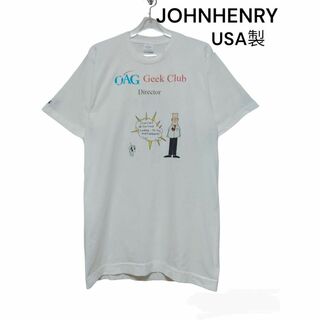 JOHN HENRY　USA製　古着　Tシャツ　半袖　OAG　GEEK CLUB(Tシャツ/カットソー(半袖/袖なし))