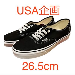 VANS - 新品未使用送料無料☆VANS スニーカー USA規格オーセンティック26.5cm