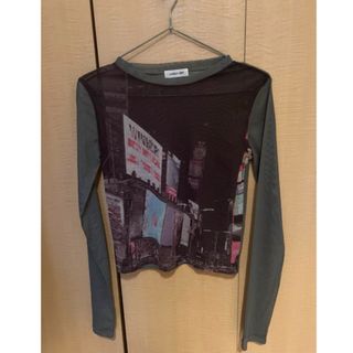 ラグアジェム(LAGUA GEM)のLAGUA GEM / CITY PRINT TOPS / GLY(カットソー(長袖/七分))