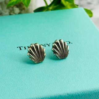 Tiffany & Co. - Tiffany ティファニー　ピアス　両耳　シェル　貝　コンビ