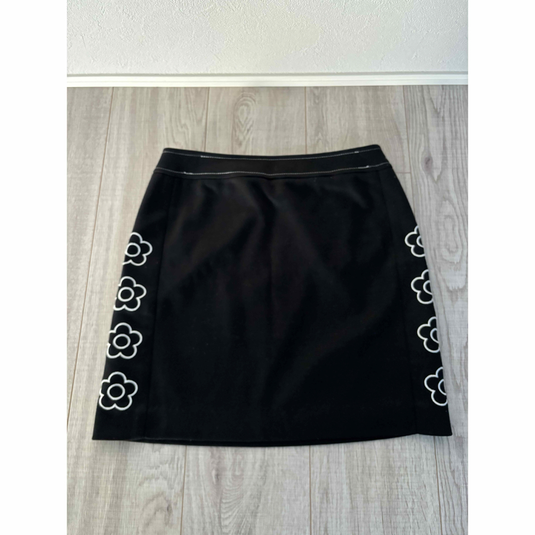 MARY QUANT(マリークワント)のマリークワント　ミニスカート　ブラック　送料込み レディースのスカート(ミニスカート)の商品写真