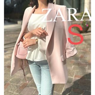 ザラ(ZARA)のZARA  ロールアップスリーブブレザー　drawer snidel PLST(テーラードジャケット)