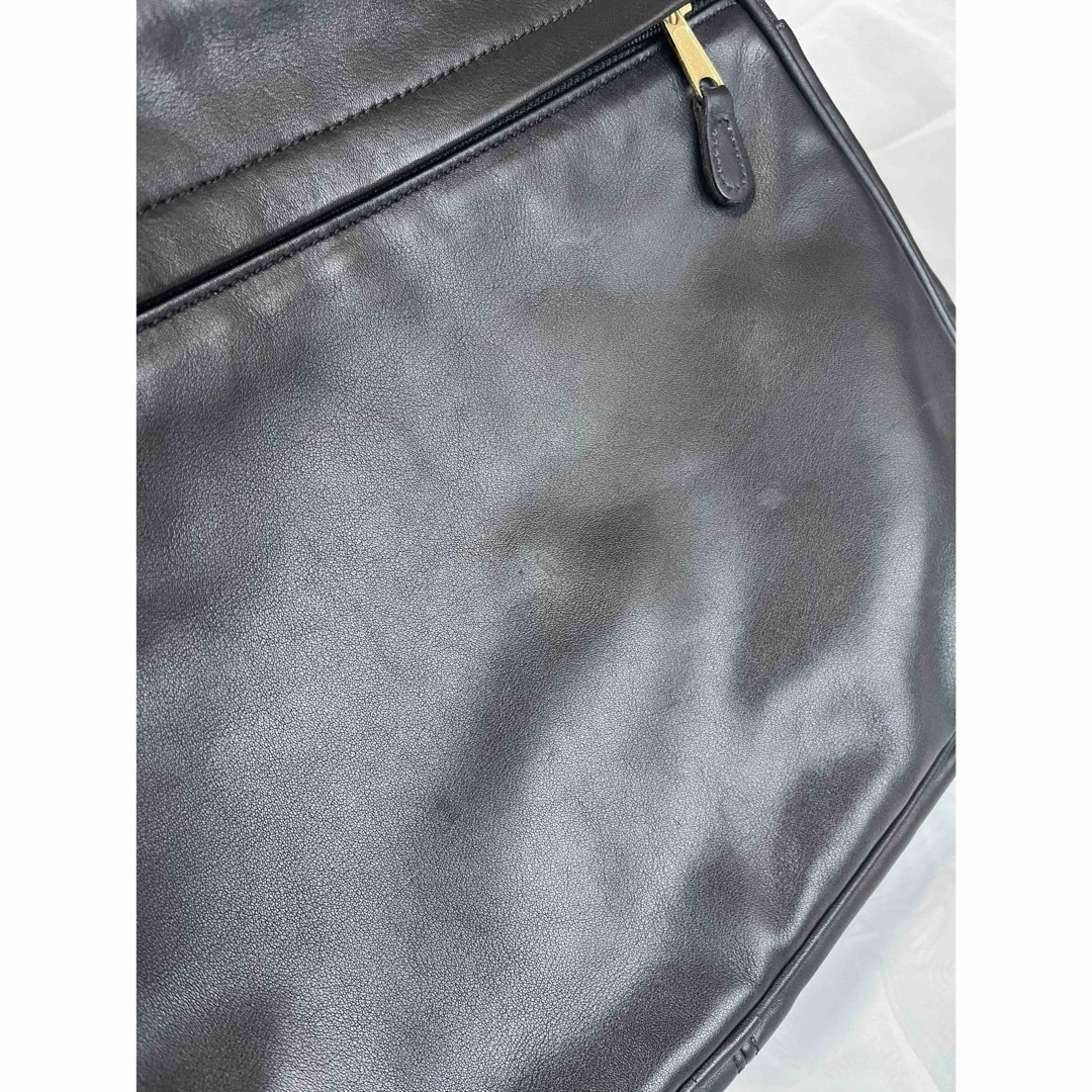 COACH(コーチ)のオールドコーチ　ビジネスバッグ　ドキュメントケース　グラブタンレザー　黒　A4可 メンズのバッグ(ビジネスバッグ)の商品写真