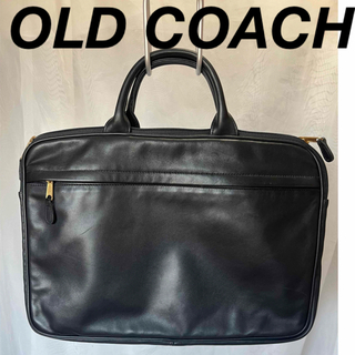 コーチ(COACH)のオールドコーチ　ビジネスバッグ　ドキュメントケース　グラブタンレザー　黒　A4可(ビジネスバッグ)
