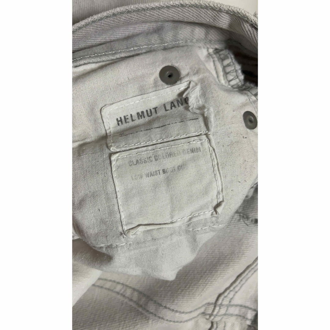 HELMUT LANG(ヘルムートラング)のHelmut lang white denim 2000s archive メンズのパンツ(デニム/ジーンズ)の商品写真