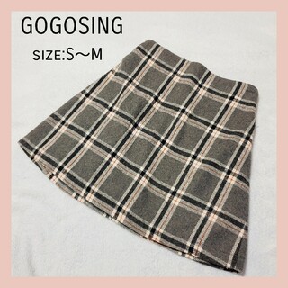 GOGOSING 韓国 チェック柄 スカート