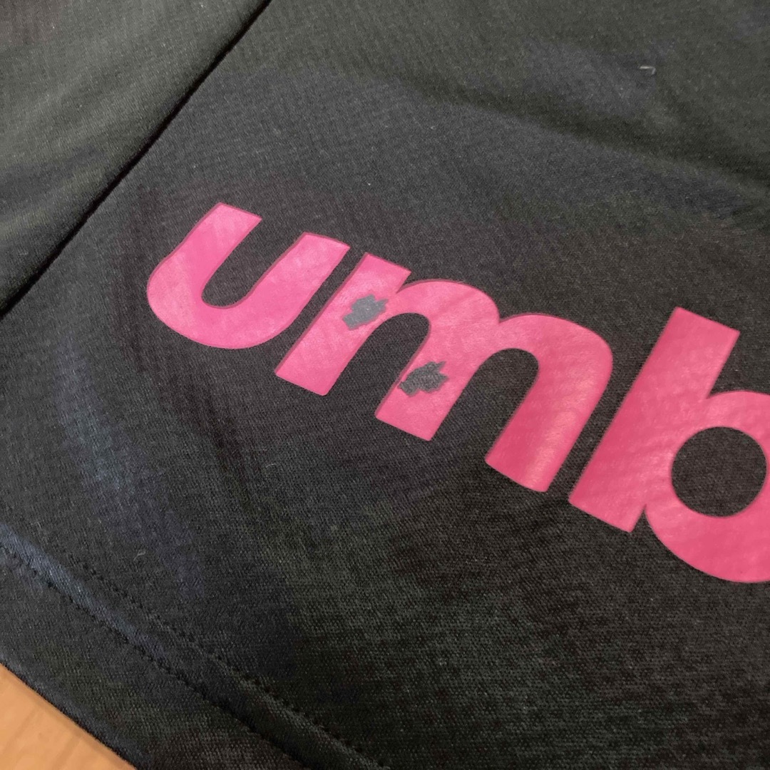 UMBRO(アンブロ)のumbro、アンブロ、スポーツ、Tシャツ、半袖、短パン、ピンク、ブラック スポーツ/アウトドアのスポーツ/アウトドア その他(その他)の商品写真