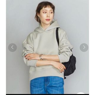 ビューティアンドユースユナイテッドアローズ(BEAUTY&YOUTH UNITED ARROWS)のビューティ＆ユース　ダンボールフードプルオーバー　アダムエロペ、シップス、イエナ(パーカー)