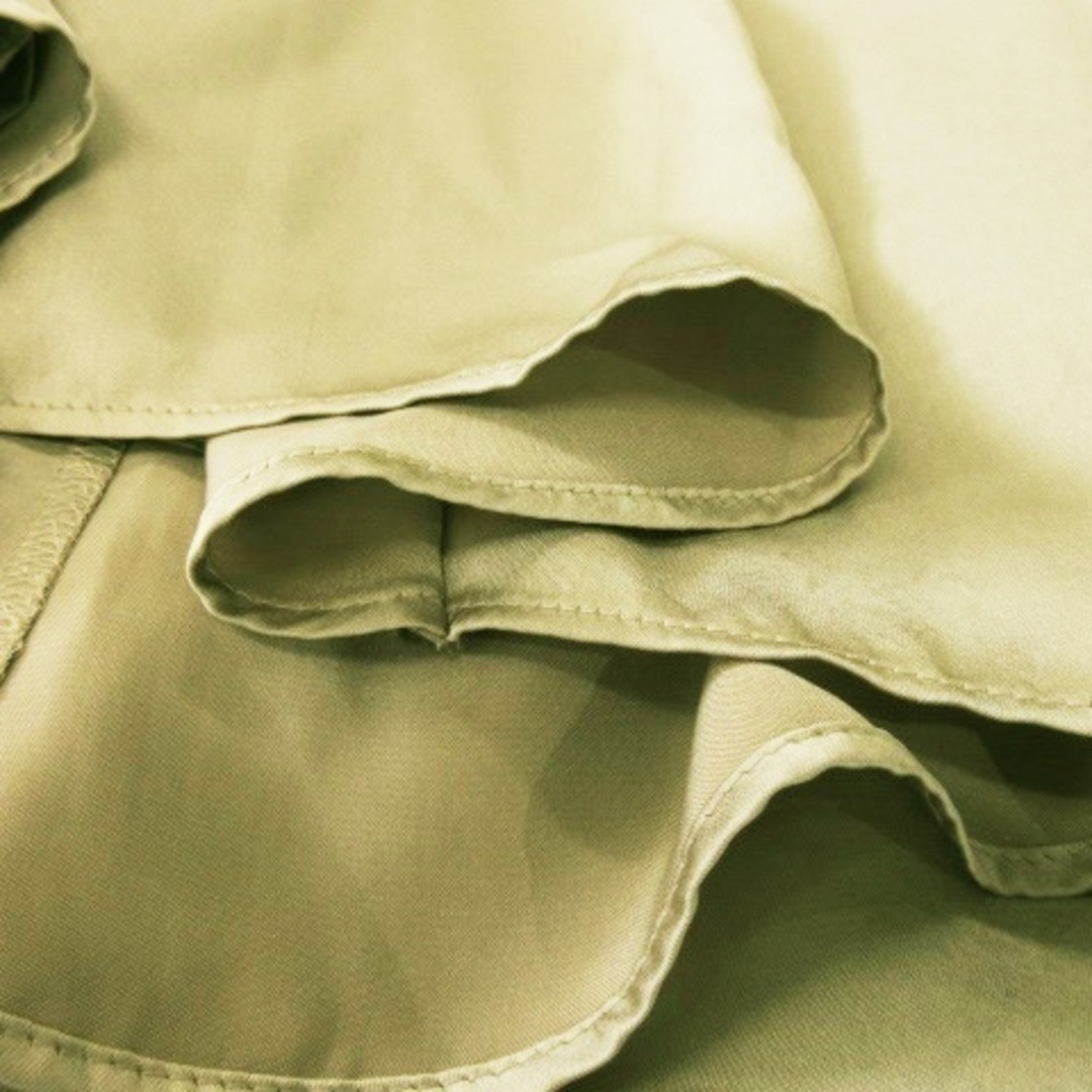 UNITED ARROWS green label relaxing(ユナイテッドアローズグリーンレーベルリラクシング)のglr monable スカート フレア ミモレ ロング ベルト 38 ベージュ レディースのスカート(ロングスカート)の商品写真