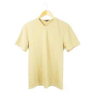 セオリー Tシャツ カットソー Vネック 半袖 ストレッチ 38 ベージュ