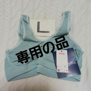 ワコール(Wacoal)のWacoalナイトブラジャーL　水色系(その他)