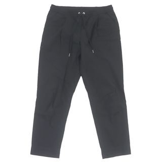 モンクレール(MONCLER)の美品□MONCLER モンクレール 2021年製 PANTALONE SPORTIVO コットン トリコロール テーパードパンツ イージーパンツ ブラック 48 正規品 メンズ(その他)