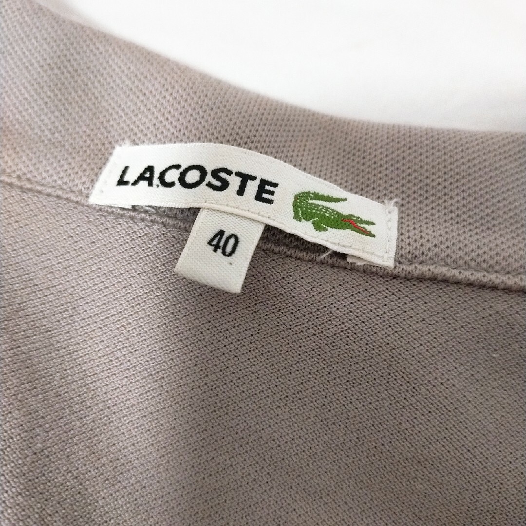 LACOSTE(ラコステ)のラコステ ポロシャツワンピース レディースのワンピース(ひざ丈ワンピース)の商品写真