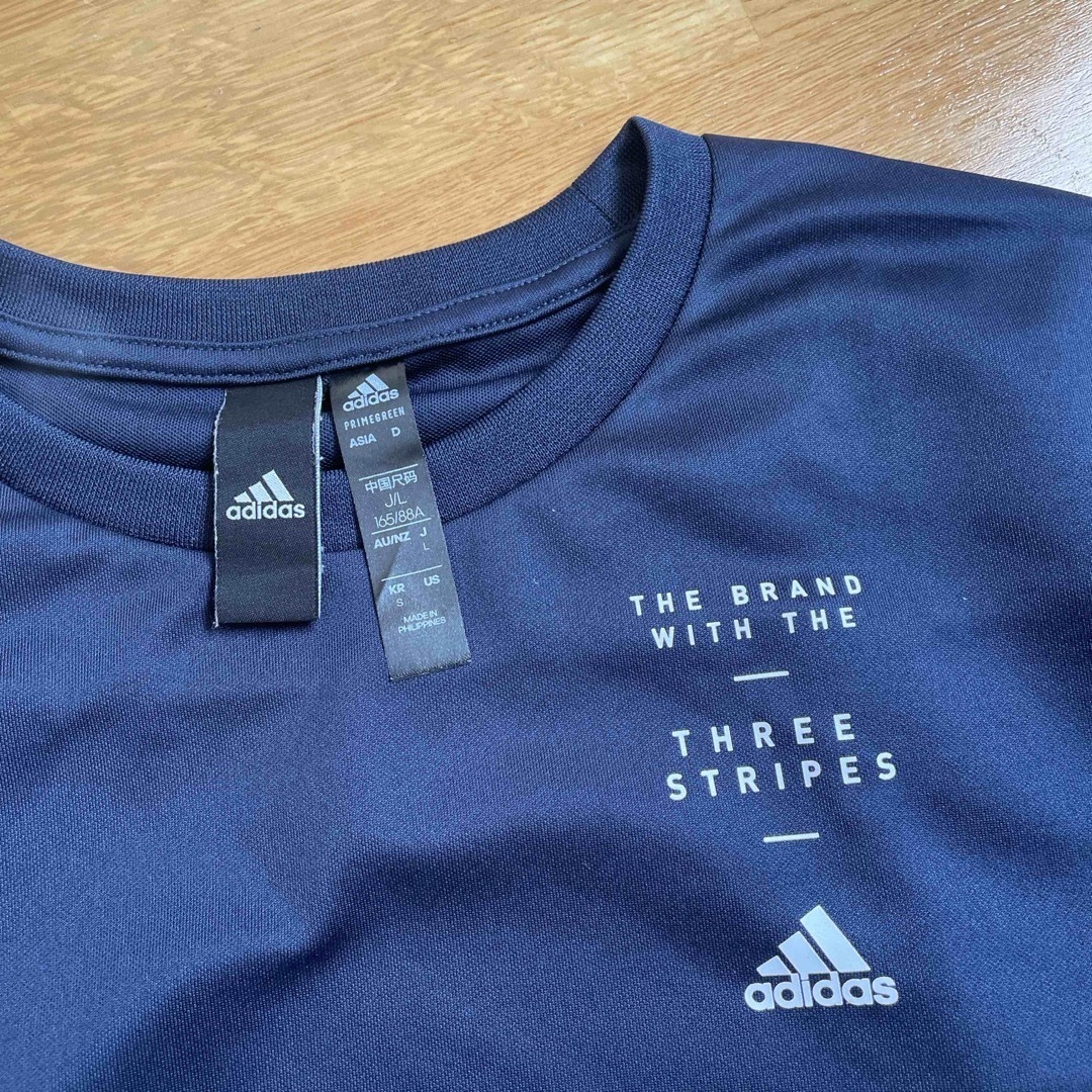 adidas(アディダス)のadidas 半袖　Tシャツ （3ST TEE GM8832） スポーツ/アウトドアのランニング(ウェア)の商品写真