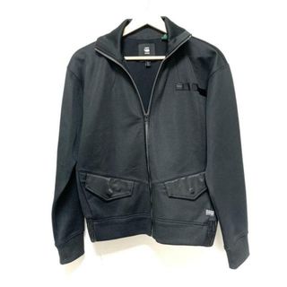 ジースター(G-STAR RAW)のG-STAR RAW(ジースターロゥ) ジャージ サイズS メンズ美品  - 黒 長袖(ジャージ)