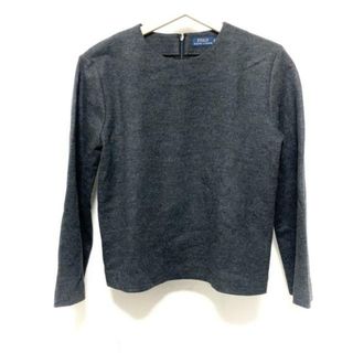 POLObyRalphLauren(ポロラルフローレン) 長袖カットソー サイズXS レディース美品  - ダークグレー