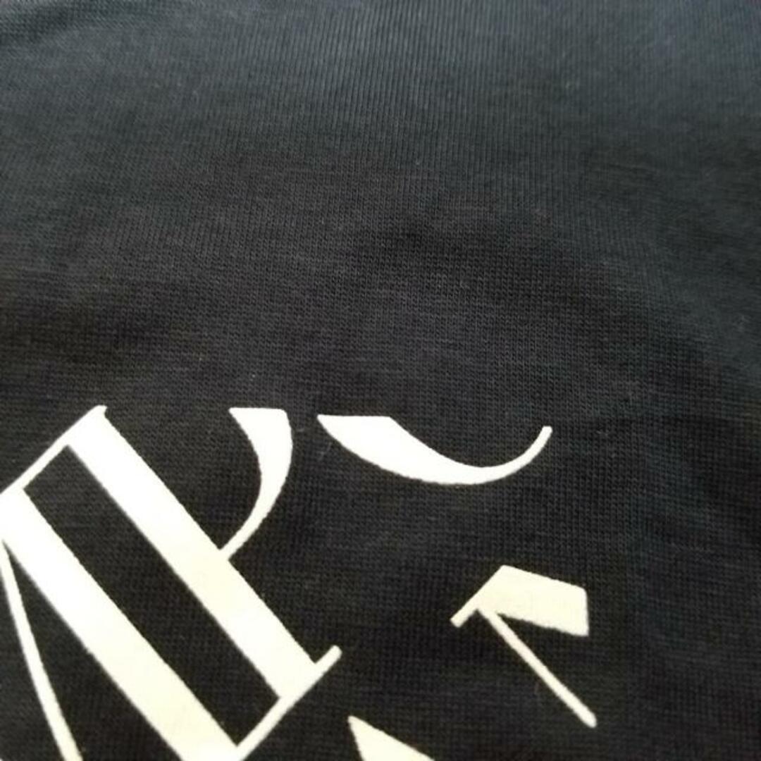 Emporio Armani(エンポリオアルマーニ)のEMPORIOARMANI(エンポリオアルマーニ) 半袖Tシャツ サイズEU  XL レディース - 黒×白 クルーネック レディースのトップス(Tシャツ(半袖/袖なし))の商品写真