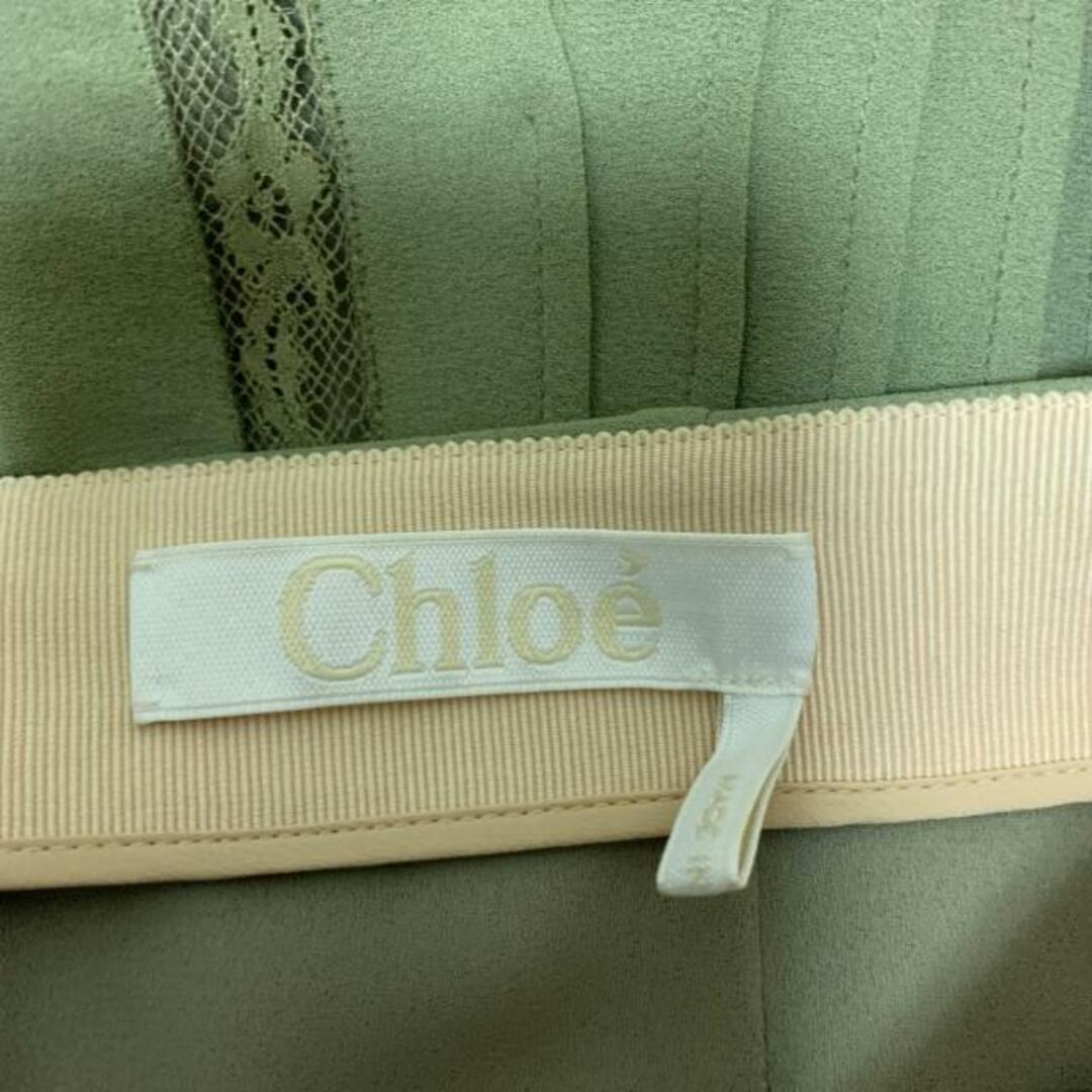 Chloe(クロエ)のChloe(クロエ) ミニスカート サイズ36 S レディース美品  - カーキ レース レディースのスカート(ミニスカート)の商品写真