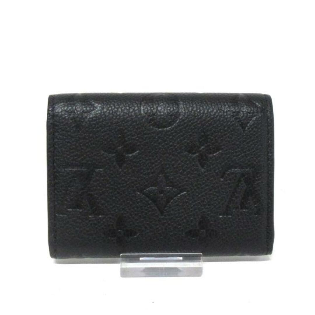 LOUIS VUITTON(ルイヴィトン)のLOUIS VUITTON(ルイヴィトン) コインケース モノグラム・アンプラント美品  ポルトモネロザリ M81455 ノワール 飛行機/羽田空港店限定刻印 モノグラム･アンプラント レザー（皮革の種類：牛革） レディースのファッション小物(コインケース)の商品写真