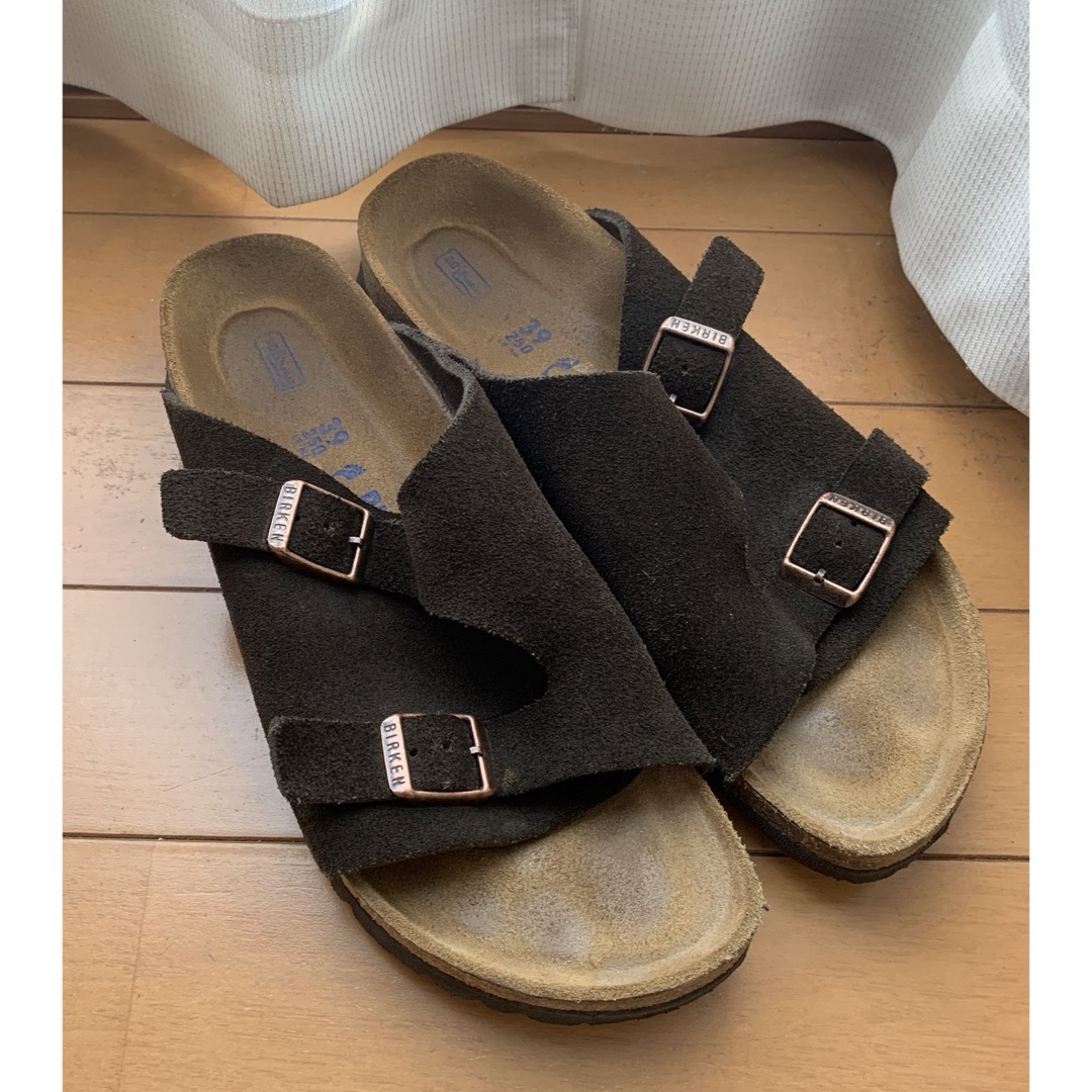 BIRKENSTOCK(ビルケンシュトック)のビルケンシュトックサンダルチューリッヒソフトフットベットレザー レディース レディースの靴/シューズ(サンダル)の商品写真