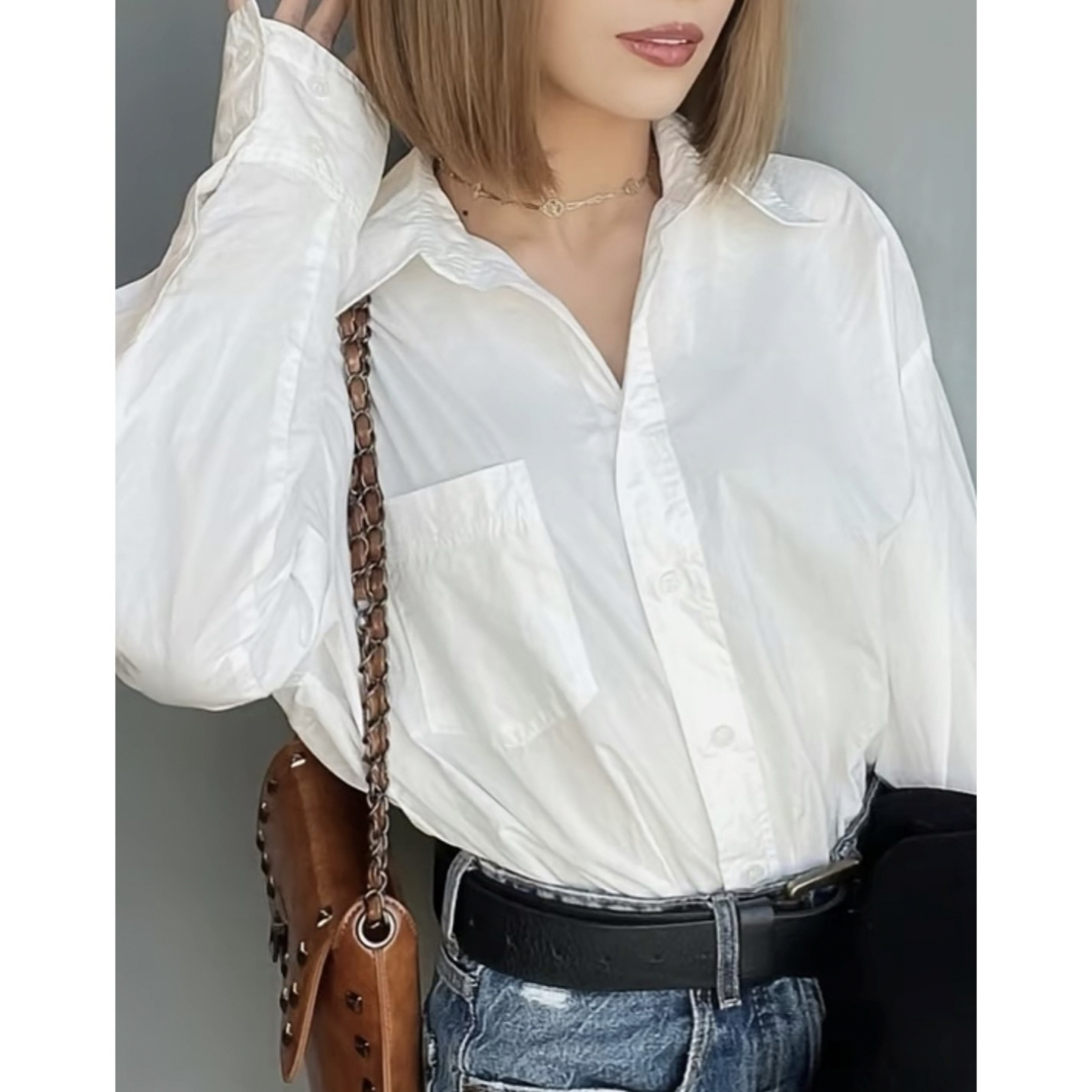 ZARA(ザラ)の♡zara♡オーバーサイズシャツ レディースのトップス(シャツ/ブラウス(長袖/七分))の商品写真