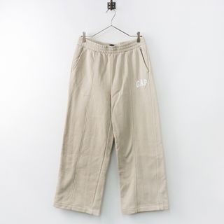 ギャップ(GAP)のメンズ ギャップ GAP 裏毛 コットン スウェット パンツM/ベージュ ボトムス ロング フレア イージー【2400013787451】(その他)