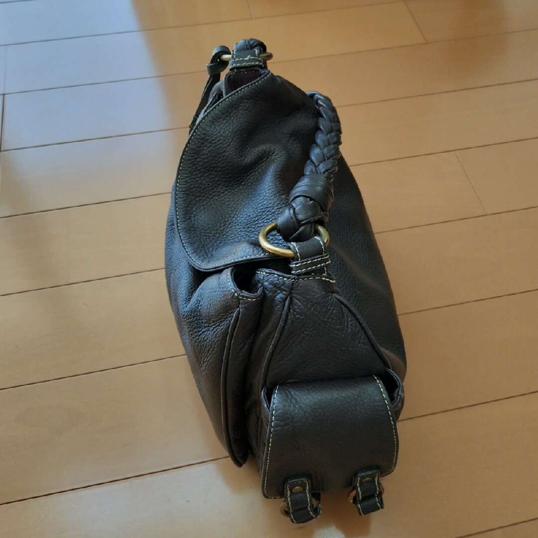 Ralph Lauren(ラルフローレン)の【ラルフローレン】本革　バッグ レディースのバッグ(ショルダーバッグ)の商品写真