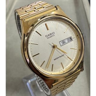 CASIO - CASIO カシオMQ-514 クオーツ  ゴールド