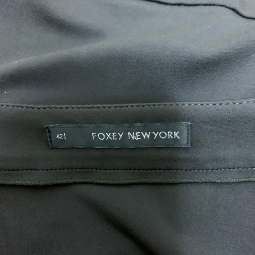 FOXEY NEW YORK(フォクシーニューヨーク) ボレロ サイズ42 L レディース美品  - ダークブラウン 長袖 レディースのトップス(ボレロ)の商品写真