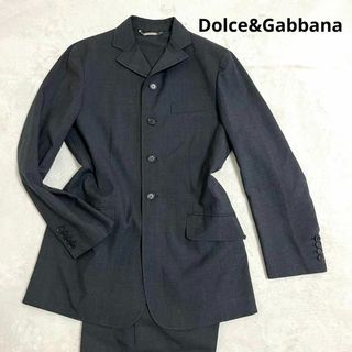 ドルチェアンドガッバーナ(DOLCE&GABBANA)の434 ドルチェアンドガッバーナ セットアップスーツ グレー 4B(セットアップ)