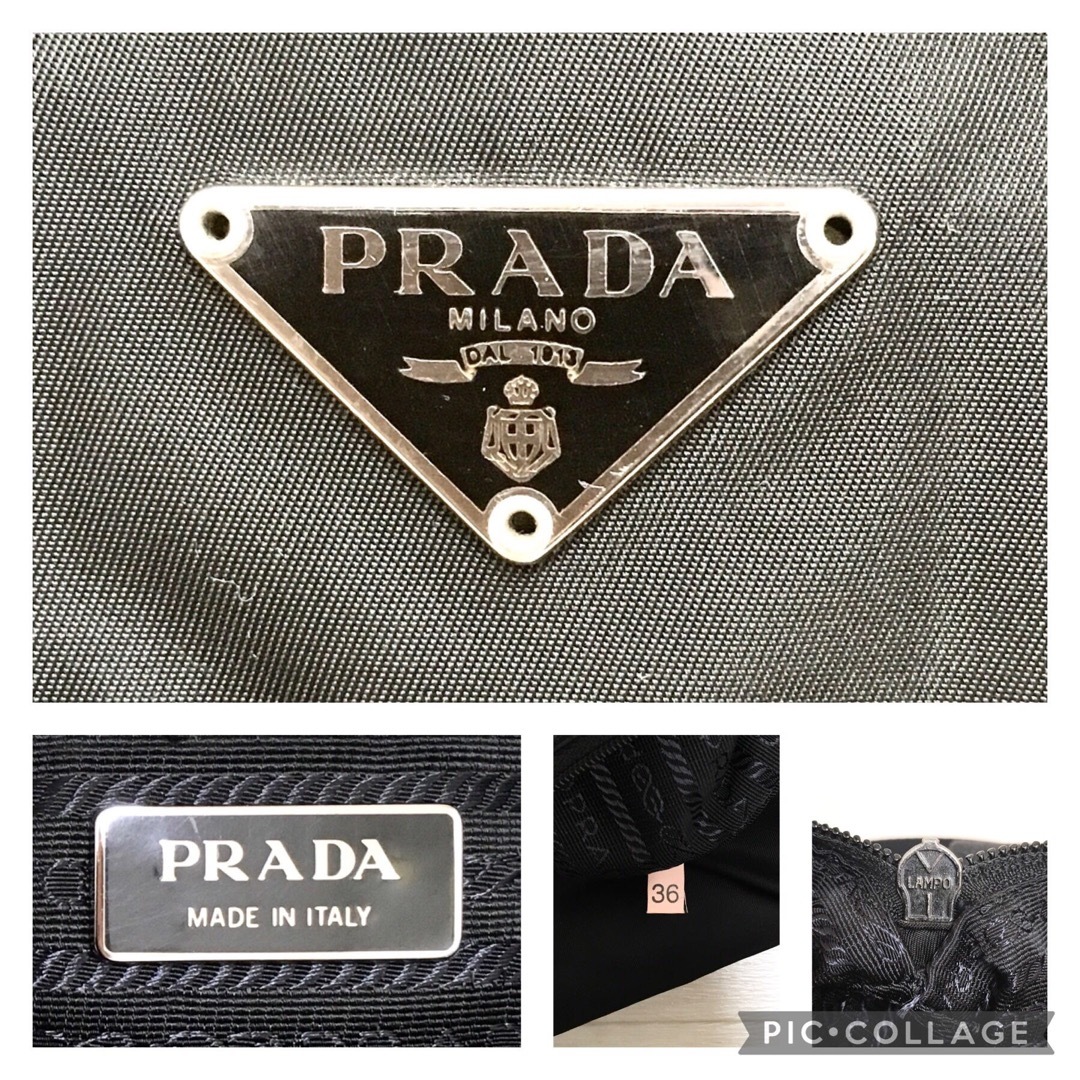 PRADA(プラダ)の☆美品・保存袋付☆PRADA TESSUTO VELA ナイロンショルダーバッグ レディースのバッグ(ショルダーバッグ)の商品写真