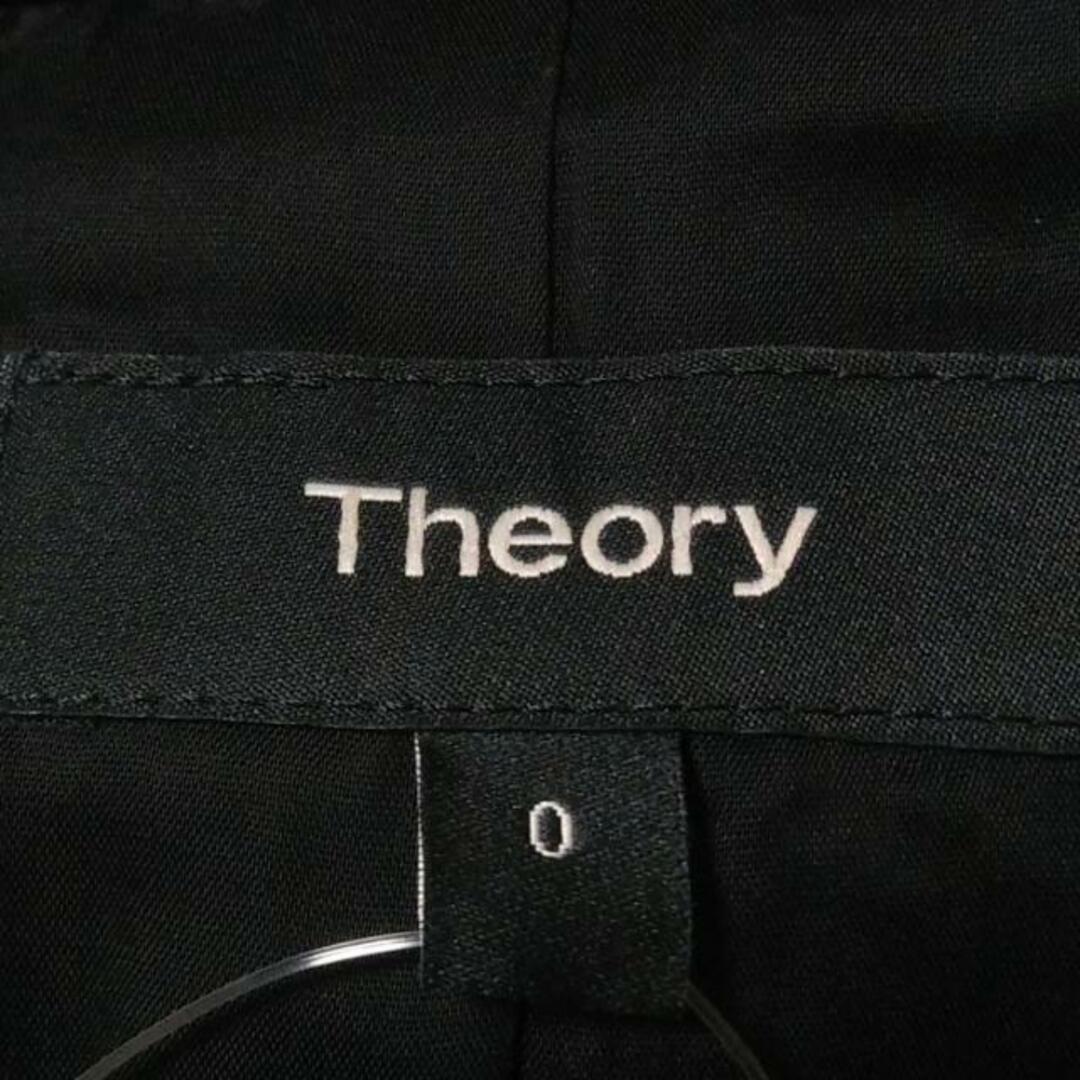 theory(セオリー)のtheory(セオリー) ジャケット サイズ0 XS レディース美品  - 黒 長袖/春/秋 レディースのジャケット/アウター(その他)の商品写真