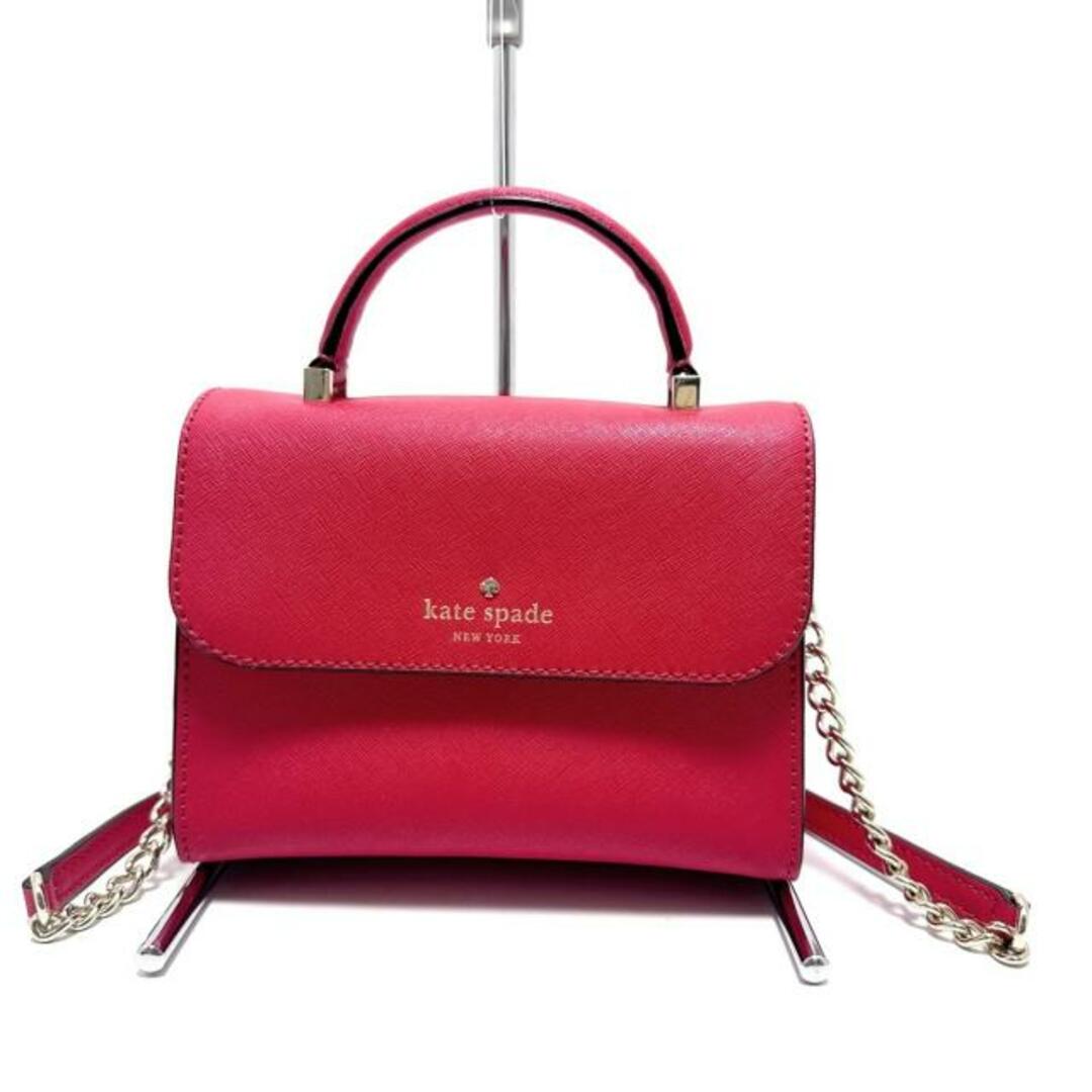 kate spade new york(ケイトスペードニューヨーク)のKate spade(ケイトスペード) ハンドバッグ シダーストリート ミニ ノラ PXRU6191 レッド ミニバッグ レザー レディースのバッグ(ハンドバッグ)の商品写真