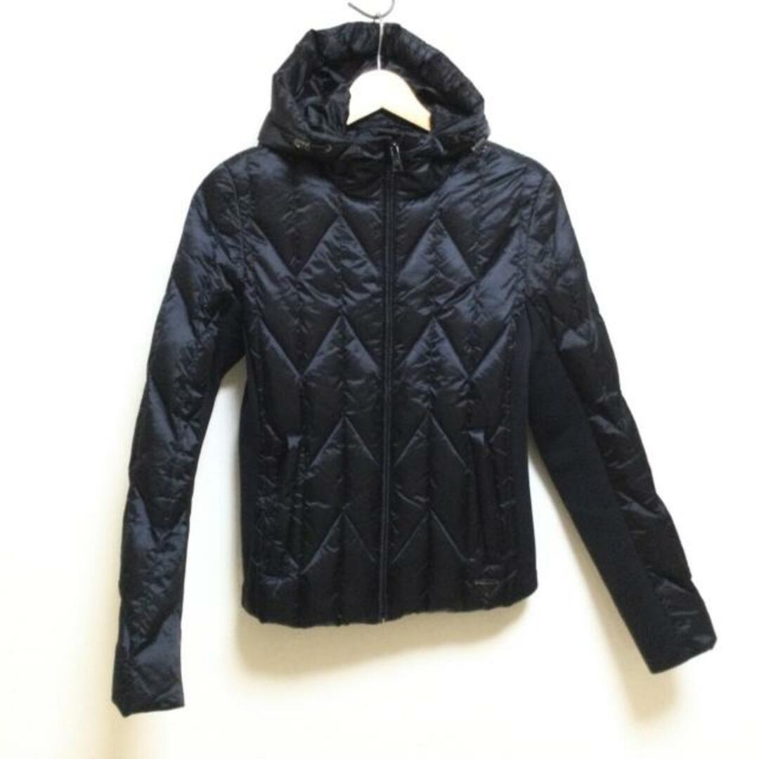 PRADA - PRADA(プラダ) ダウンジャケット サイズ38 S レディース - 黒 PRADA - PRADA(プラダ) ダウンジャケット サイズ38 S レディース - 黒