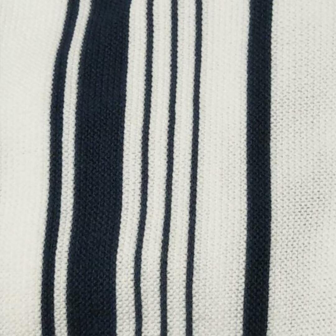 Max MaraWEEKEND(マックスマーラウィークエンド) 半袖カットソー サイズM レディース美品  - 白×ネイビー ストライプ レディースのトップス(カットソー(半袖/袖なし))の商品写真