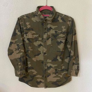 ザラキッズ(ZARA KIDS)の美品【ZARA】カモフラ　迷彩　シャツ　128cm(ジャケット/上着)