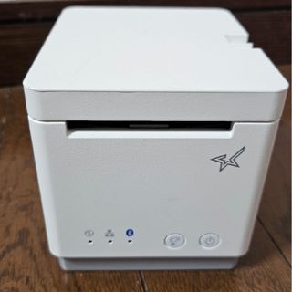 スターセイミツ(スター精密)の【美品】スター精密　レシートプリンタ　MC21LB　WT(店舗用品)