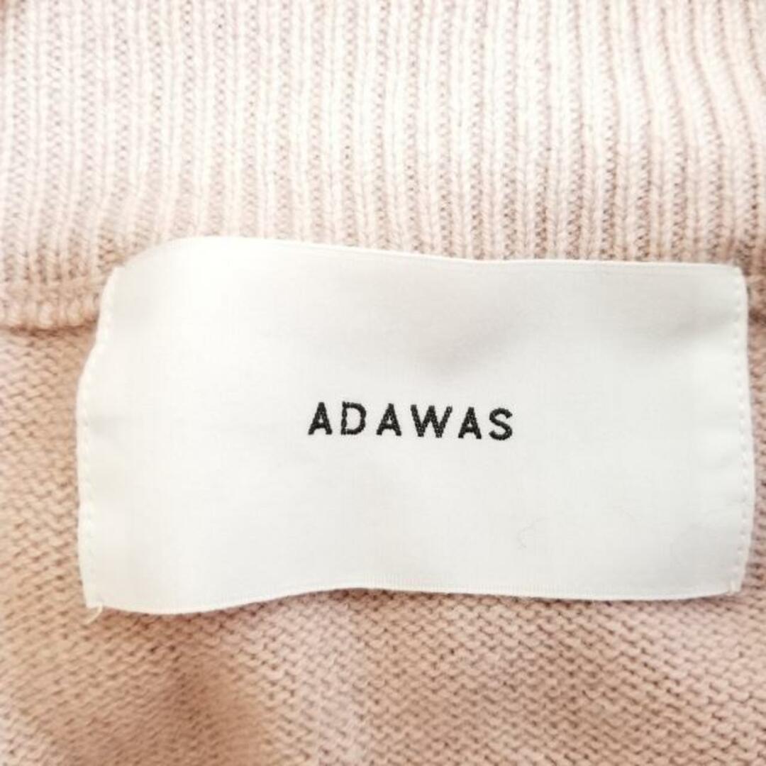 ADAWAS(アダワス)のADAWAS(アダワス) 長袖セーター サイズF レディース - ピンク レディースのトップス(ニット/セーター)の商品写真