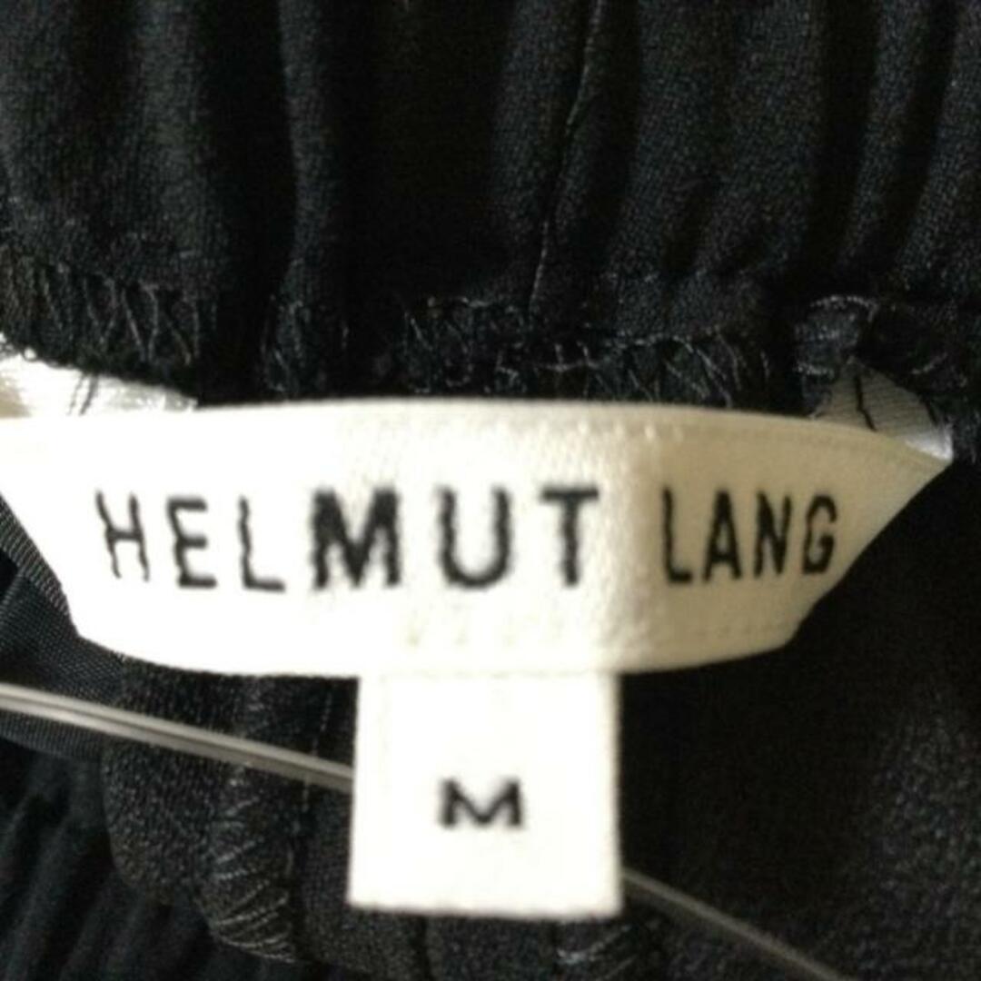 HELMUT LANG(ヘルムートラング)のHelmut Lang(ヘルムートラング) パンツ サイズM レディース - 黒 フルレングス/ウエストゴム レディースのパンツ(その他)の商品写真