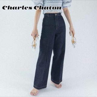 シャルルシャトン(Charles Chaton)の美品★Charles Chaton denim slacks 0316(デニム/ジーンズ)