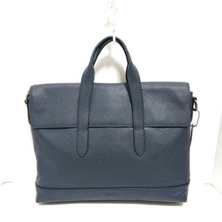 コーチ(COACH)のCOACH(コーチ) ビジネスバッグ美品  - F75757 ダークグレー レザー(ビジネスバッグ)