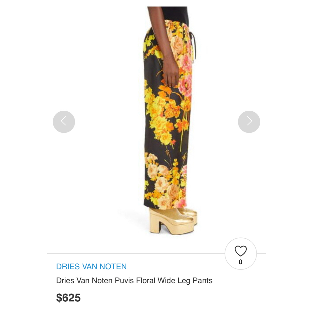 DRIES VAN NOTEN(ドリスヴァンノッテン)のDries Van Noten ドリスヴァンノッテン ワイドパンツ メンズのパンツ(スラックス)の商品写真