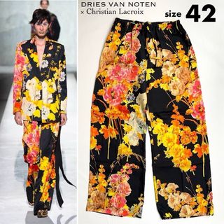 DRIES VAN NOTEN - Dries Van Noten ドリスヴァンノッテン ワイドパンツ