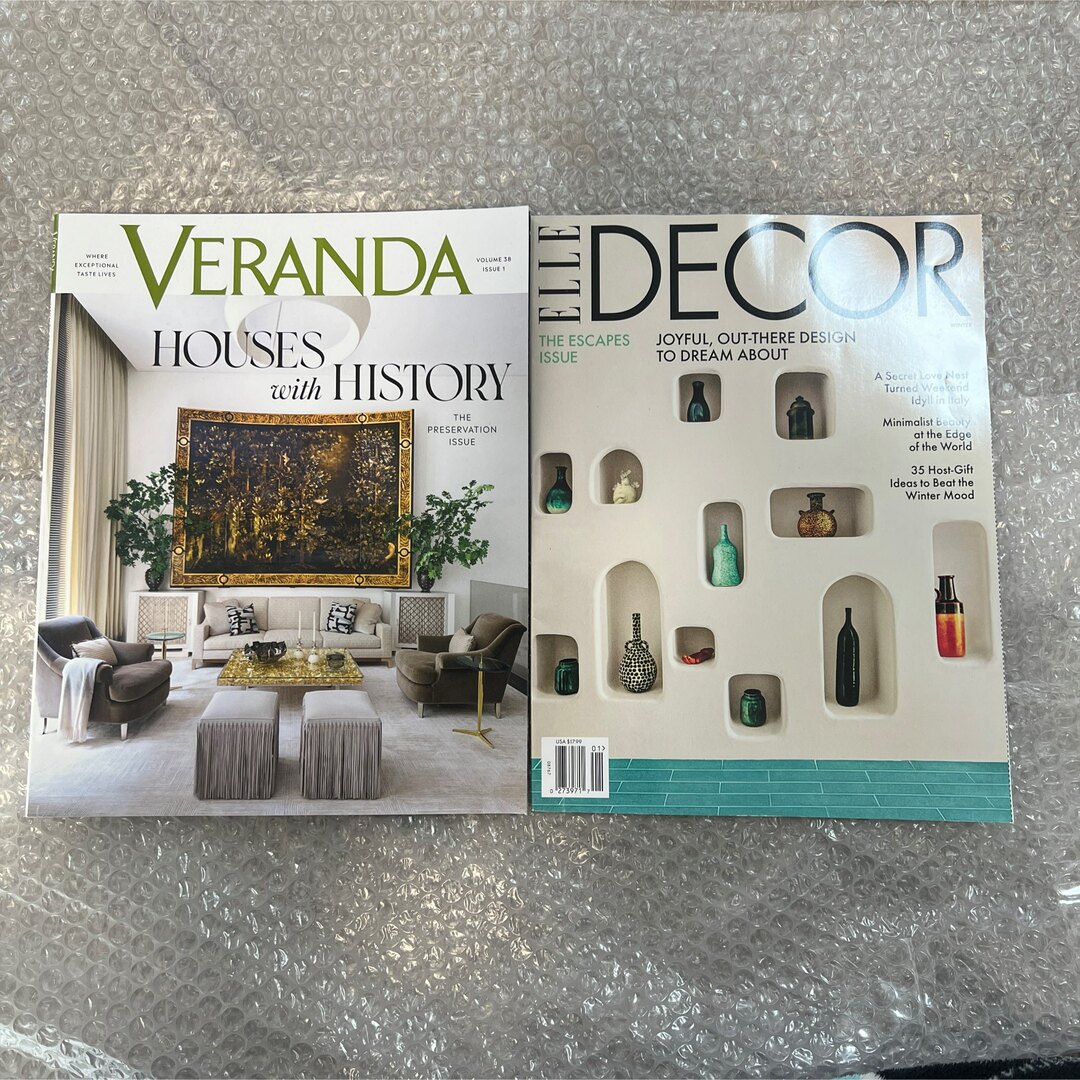 ELLE DECOR エル・デコ VERANDA 2024年 英語版 海外雑誌 エンタメ/ホビーの本(住まい/暮らし/子育て)の商品写真