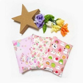 【３枚セット❤️】ゆめかわユニコーン　花柄　シマエナガ　子供用ティッシュケース