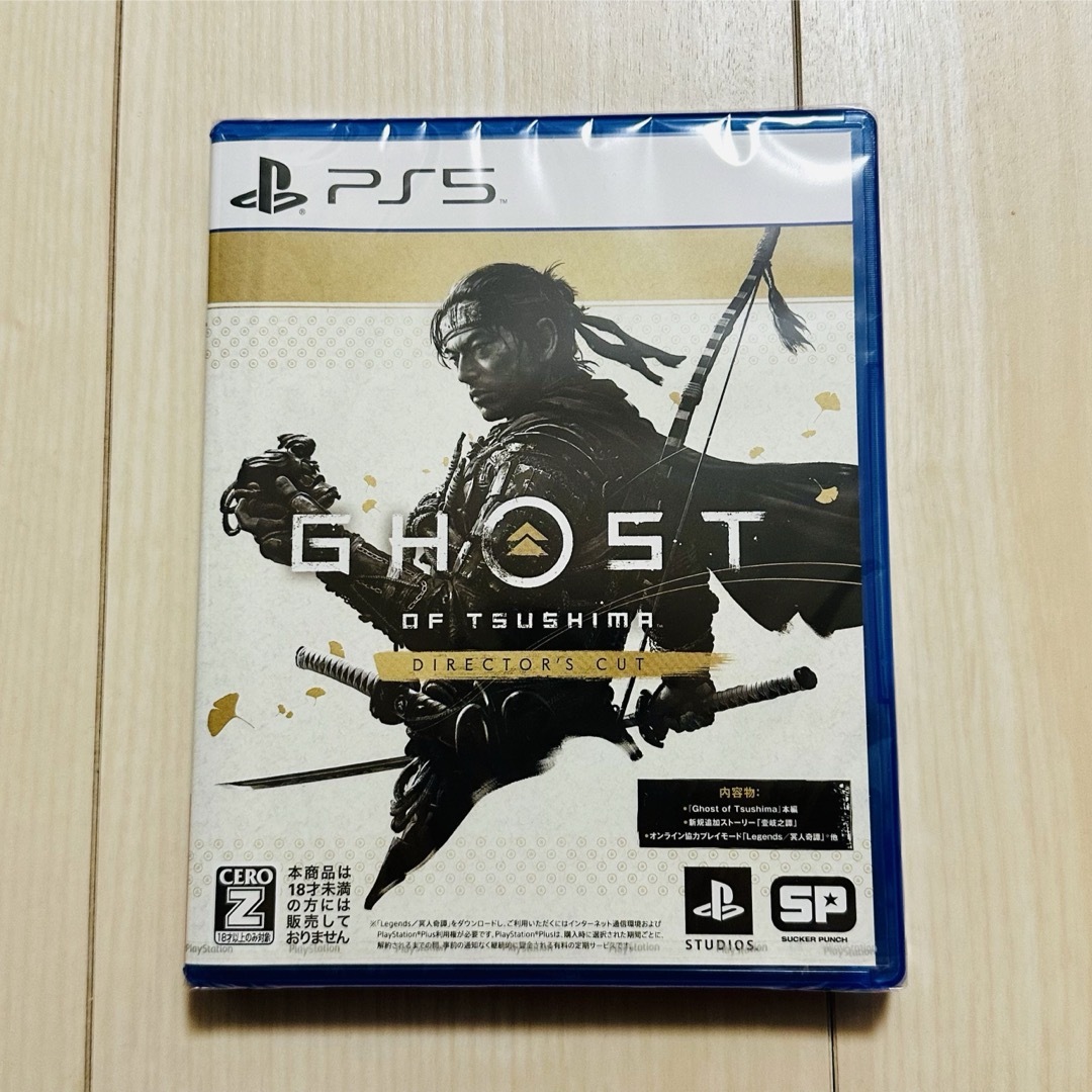 SONY(ソニー)の新品未開封  Ghost of Tsushima ゴーストオブツマ PS5 エンタメ/ホビーのゲームソフト/ゲーム機本体(家庭用ゲームソフト)の商品写真