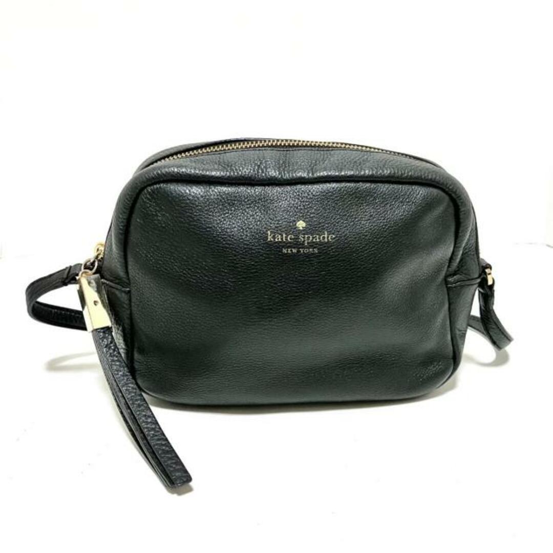 kate spade new york(ケイトスペードニューヨーク)のKate spade(ケイトスペード) ショルダーバッグ グレーストリート ミンディ WKRU3318 黒 レザー レディースのバッグ(ショルダーバッグ)の商品写真