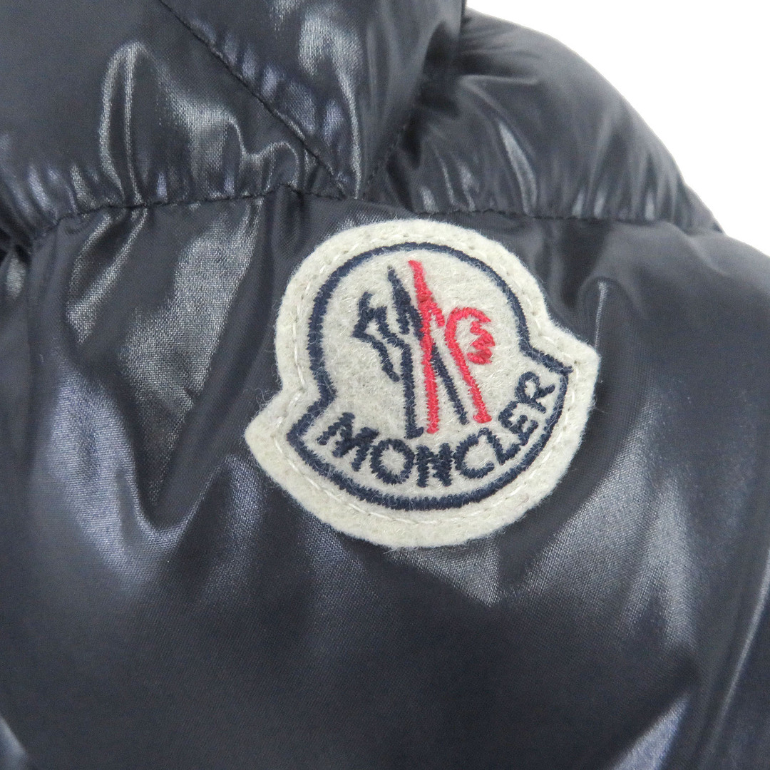 MONCLER(モンクレール)の美品□MONCLER モンクレール 18-19AW ALBERIC トリコロール WZIP フーデッド ダウンジャケット ネイビー 0 ハンガー付き 正規品 メンズ メンズのジャケット/アウター(ダウンジャケット)の商品写真