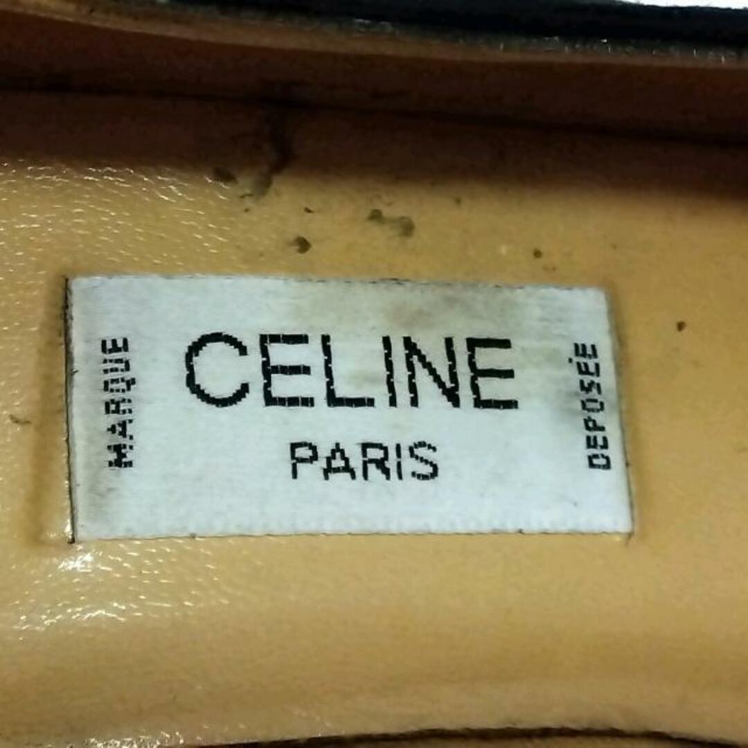 celine(セリーヌ)のCELINE(セリーヌ) パンプス 35 1/2 レディース - 黒×ベージュ バイカラー スエード レディースの靴/シューズ(ハイヒール/パンプス)の商品写真